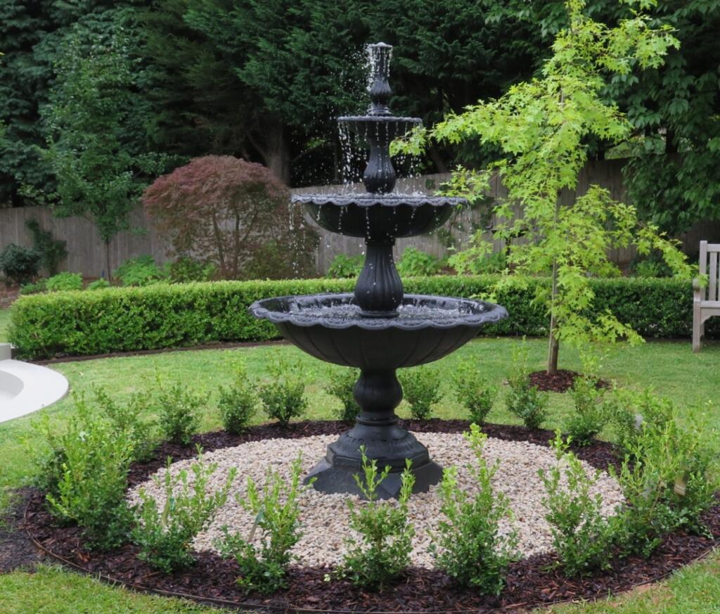 Tiered Cast Iron Fountain | Wentworth Falls Pots