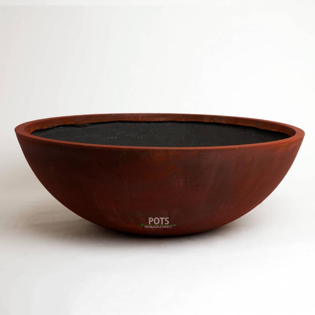 Rusted Wok Bowl Pot Planter Sydney WWFP