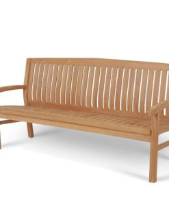 Kingston teak bench side 180cm