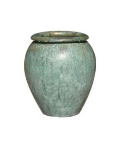 Premium Glaze Water Jar Small Opal Green