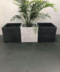 Metro Cube colours plant pot