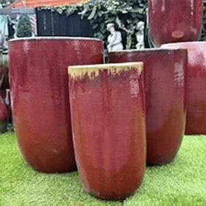 South China Glaze Ceramic Garden Pots