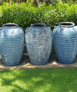 Ancient Egyptian-Style Garden Pots