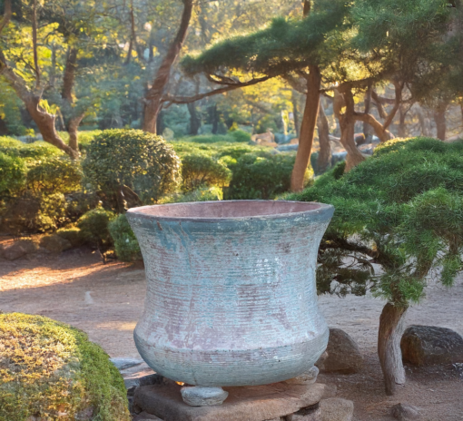 Ancient Lotus Garden Pots