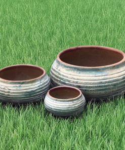 Ancient Seedpod Garden Pots