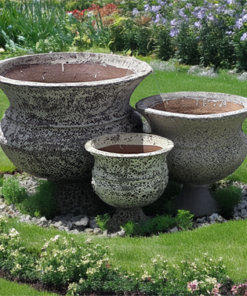 Ocean Lotus Garden Pots