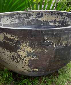 A beautifully handarafted Grand Garden Bowl featuring a textured finish and a wide, large profile shape. Made from durable, weather-resistant materials, this elegant planter is perfect for succulents, tropical trees floral garden designs. Its timeless texture and rustic, unique finish make it ideal for both indoor and outdoor settings. Available for Australia wide delivery including to Sydney and the Blue Mountains region.