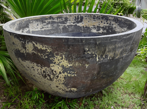 A beautifully handarafted Grand Garden Bowl featuring a textured finish and a wide, large profile shape. Made from durable, weather-resistant materials, this elegant planter is perfect for succulents, tropical trees floral garden designs. Its timeless texture and rustic, unique finish make it ideal for both indoor and outdoor settings. Available for Australia wide delivery including to Sydney and the Blue Mountains region.