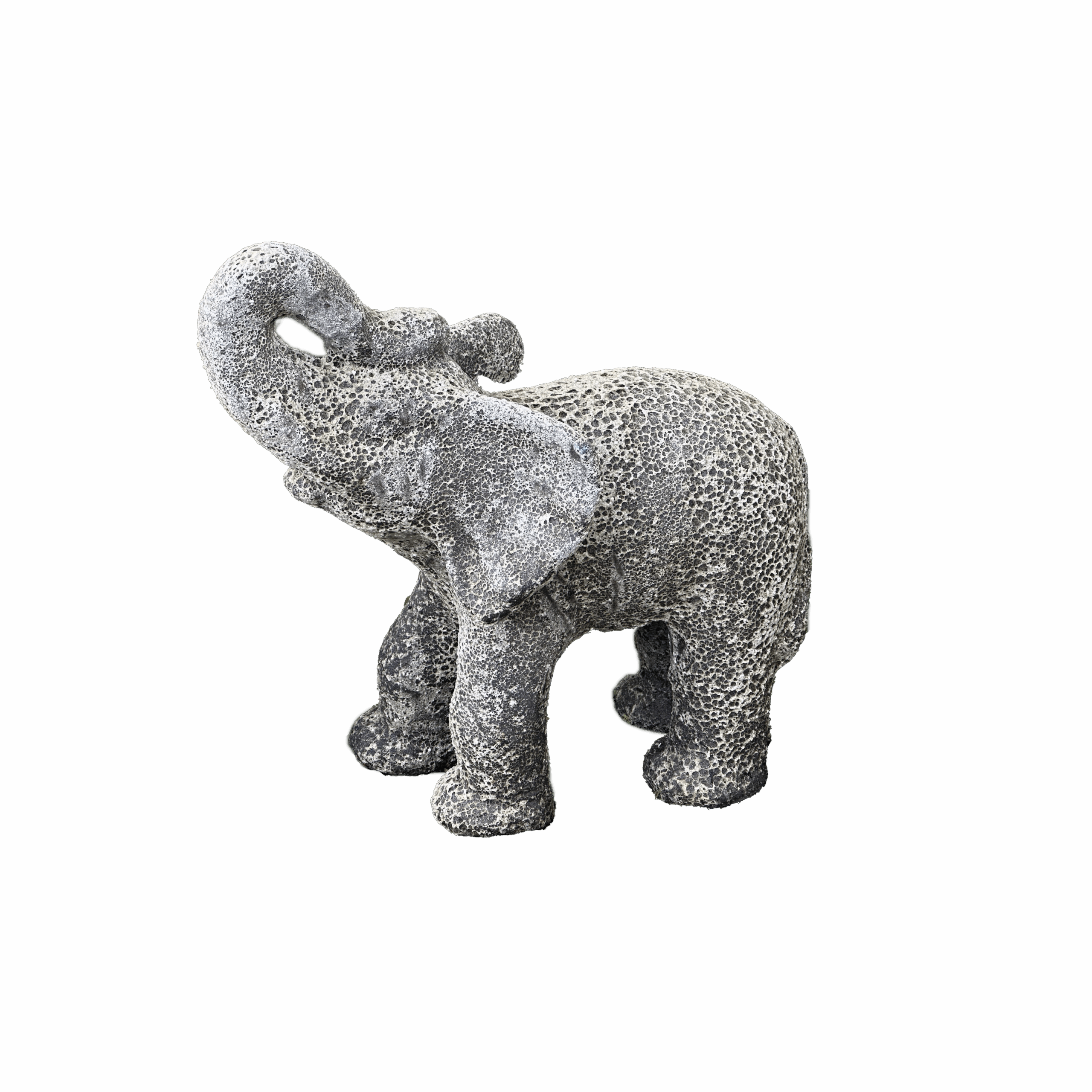 Pompeii Elephant Statue Textured Garden Statue